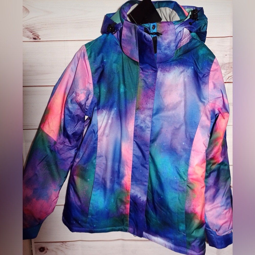 Colorful Woman Ski Jacket